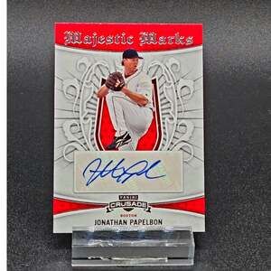 Jonathan Papelbon 2024 Crusade Majestic Marks Auto Boston Red Sox Star